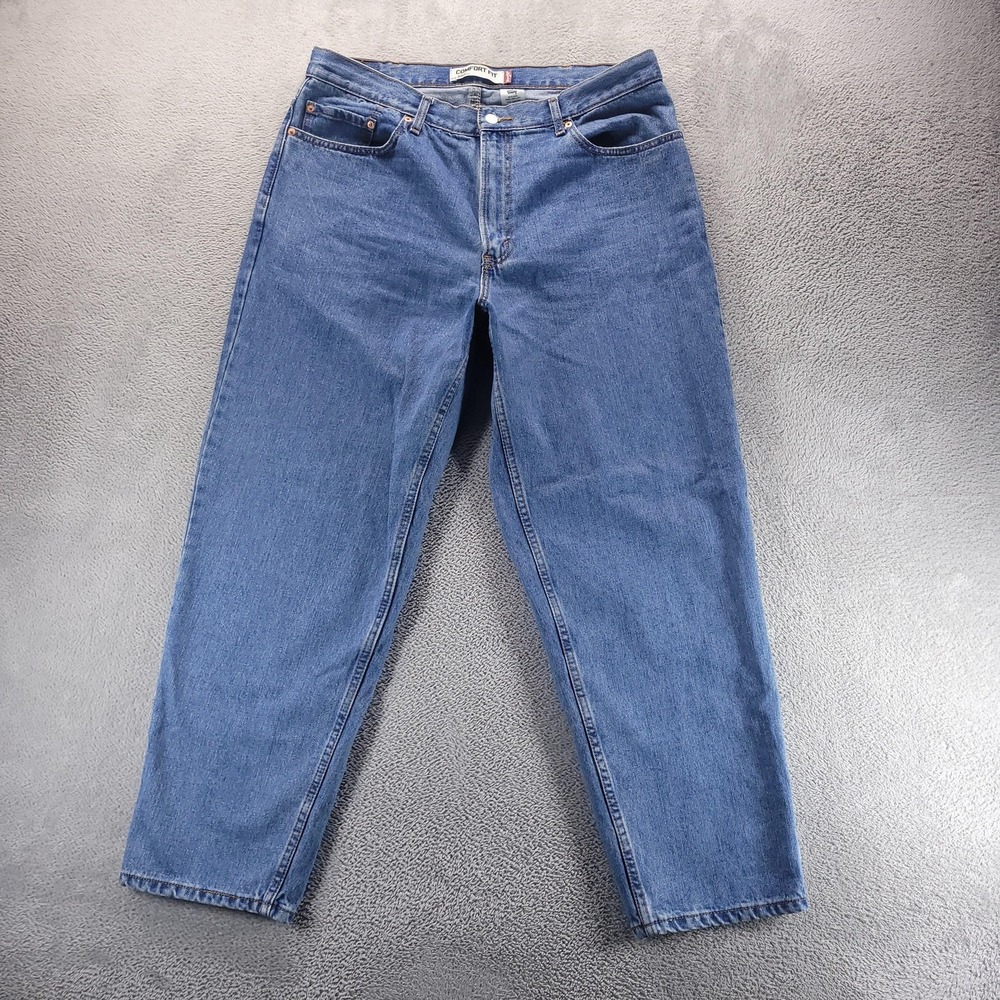 VTG Levis 560 Jeans Mens 38x32 Blue Relaxed Tapered Medium Wash Denim Comfort